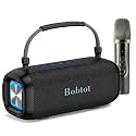 Portable Karaoke Machine, Bluetooth Speaker with Microphone,