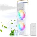 PoRtAbLe mIsTiNg fAn wItH 600mL WaTeR TaNk, 3 FaN SpEeDs, 5 SpRaY MoDeS, 60-DeGrEe aDjUsTmEnT MiNi aIr cOoLiNg uSb cAbLe cOnNeCtOr dArK CoLoR ZC1