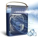 PoRtAbLe mIsTiNg fAn wItH 600mL WaTeR TaNk, 3 FaN SpEeDs, 5 SpRaY MoDeS, 60-DeGrEe aDjUsTmEnT MiNi aIr cOoLiNg uSb cAbLe cOnNeCtOr dArK CoLoR ZC1