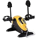 Portable Pedal Exercise Electric Pedal Exerciser for Seniors Rehabilitation Exercise, Portable Fitness Bike Upper and Lower Limbs Rehabilitation Machine, 5-Speed Timing, 4-Speed Ad