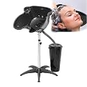Portable Shampoo Standy | Adjustable Foldable Hair Washing Basin | Portable Hair Wash Sink for Home, Salon, Elderly, Travel | Easy to Use & Clean