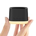 Portable Sound Machine,Mini Travel White Noise Machine for Sleeping with Breathing Night Light, 16 Soothing Sounds, Timer, Rechargeable Brown Noise Sound Machine for Sleep,Adults,Office Privacy(Black)