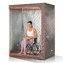 2 Person Portable Steam Sauna Tent, Full Size Foldable Home Spa