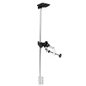 Portable Transducer Mount, 360° Adjustable Rotatable Fish Finder Mount, Transducer Mounting Bracket for Boat Canoe Kayak