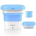 Portable Washing Machine, 16L Mini Washing Machine With Spin Basket, Small Portable Washer Machine Suitable for Underwear Small Clothes Dryer Deep Cleaning A3