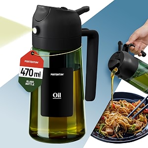 PORTENTUM Dispenser Bottle Spray Bottle for CookingSprayer