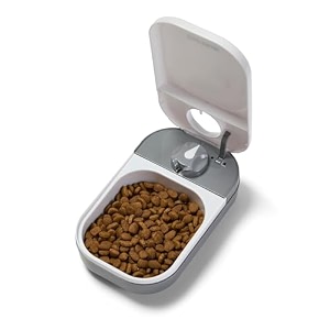 portion control pet feeder  smart timed food dispenser for busy pet owners