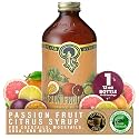 Portland Syrups Passion Fruit Citrus Cocktail Syrup, 12 oz, 12 Servings