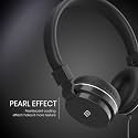 Portronics Aural 1 Foldable On Ear Wired Headphone with Powerful Bass I 3.5mm Audio Jack I in-Built Mic (Black)