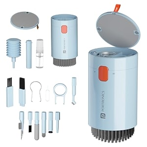 portronics clean g 20 in 1 multipurpose device cleaner cleaning kit for laptops smartphones keyboards desktop amp earphonesblue
