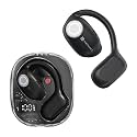 Portronics Harmonics Twins 30 Over Ear OWS Smart Wireless Earbuds with HD Mic, Secure &amp; Flexible Earhook, Touch Control, 30 Hours Playtime, Music/Gaming Mode, BT 5.3V, LED Display, Light Weight(Black)