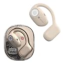 Portronics Harmonics Twins 30 Over Ear OWS Smart Wireless Earbuds with HD Mic, Secure & Flexible Earhook, Touch Control, 30 Hours Playtime, Music/Gaming Mode, BT 5.3V, LED Display, Light Weight(Beige)