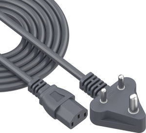 portronics power cord 15 m konnect g1 desktop power cable