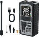 Portronics Vayu 10 Rechargeable Tyre Inflator 150 psi Tyre Air Pump for Car & Bike