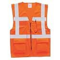 Portwest Berlin Executive Hi-Vis Vest Visibility Reflective