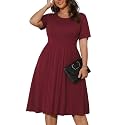 POSESHE Womens Plus Size Summer Dress 2026
