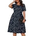 POSESHE Womens Plus Size Summer Dress 2026