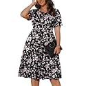 POSESHE Womens Plus Size Summer Dress 2026