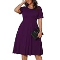 POSESHE Womens Plus Size Summer Dress 2026