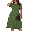 POSESHE Womens Plus Size Summer Dress 2026