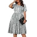 POSESHE Womens Plus Size Summer Dress 2026