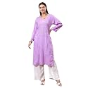 POSHAK CHIKAN STUDIO Women39s Hand Embroidered Lucknowi