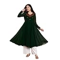 Poshak Hub Women Green Ethnic Motifs Aari