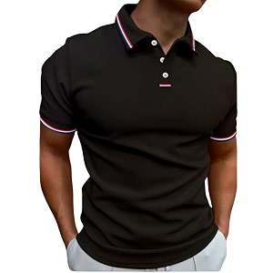 POSHAX Men Polo T Shirt T