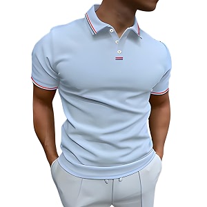 POSHAX Men Polo T Shirt T