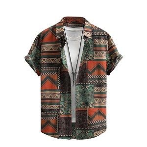 POSHAX Men Shirt Shirt for Men Casual