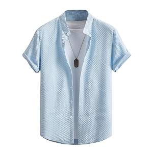 POSHAX Men Shirt Shirt for Men Casual