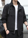 POSHAX Men Solid Casual Jacket