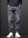 POSHAX Regular Men Black Jeans