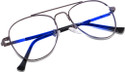 Poshh eyewear Full Rim Aviator Frame