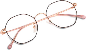 poshh eyewear full rim round frame