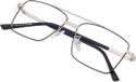 Poshh eyewear Full Rim Square Anti Glare & Blue Cut Computer Glass For Men & Women (55 mm)