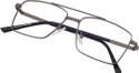 Poshh eyewear Full Rim Square Anti Glare & Blue Cut Computer Glass For Men & Women (55 mm)