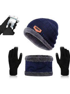 poshing embellished solid self design beanie