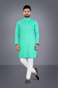 PoshSide Men Cotton Blend Kurta Pyjama Set
