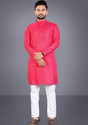 PoshSide Men Kurta Pyjama Set