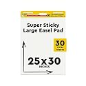 Post-it Easel Pad, 25 x 30-Inches, White, 30-Sheets/Pad