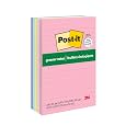 Post-it Greener Notes, 4 x 6 in, Sweet Sprinkles Collection, 5 Lined Pads