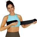 Post Op Breast Augmentation Band | Breast Implant Chest Brace For Women | Compression Wrap Post Surgery Bra Belt | No Bounce Stabilizer Strap | Sport Bra Alternative For Running Working Out (Fit Most)