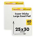 Post-it Self-Stick Easel Pad, 25 x 30.5 Inches, 30-Sheet Pad (2 Pack)