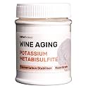 Potassium Metabisulphite 180 g- Campden Powder for Home Wine Making, Protects Wine Flavours