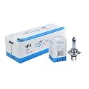 Potauto H4 Standard Halogen Headlight Bulb for Car &amp; Motorbikes with 12V 100/90W, P43T | Pack of 10