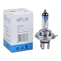 Potauto H4 Xtra Chrome Halogen Headlight Bulb for Car &amp; Motorbikes with 12V 130/100W, P43T | Pack of 1