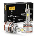 Potauto Mattu Led Headlight For Car Hb4/9006-300 High Power Illumination,Csp Chip Technology,2X Brightness-Illuminate Your Path With Unmatched Brightness-Chb4Lematg546 (Silver)