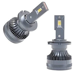 potauto maxipro led car headlight ultra-bright bulbs h27880-6500k color temperature 12v130w high performance led headlight conversion kit pack of 2