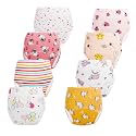 Potty Training Underwear for Girls, 8 Packs Toddler Learning Pants